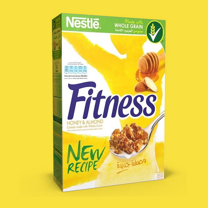 Nestle cereal yellow
